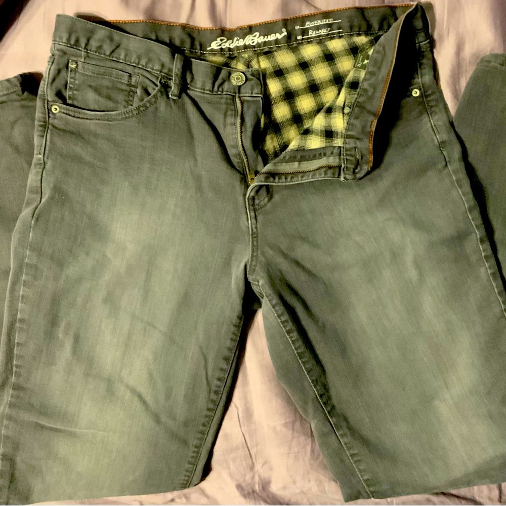 Eddie Bauer lined jeans size 12L